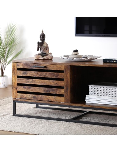 Mesa de centro en madera y metal