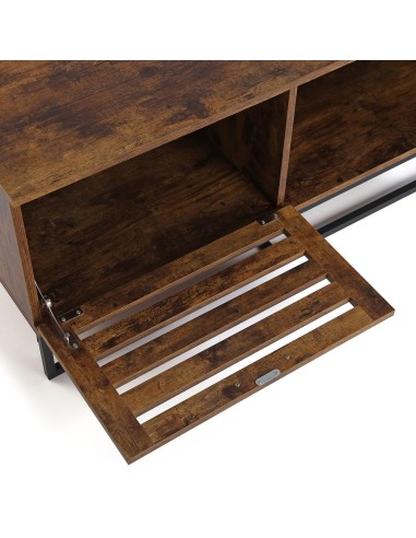 Mesa de centro en madera y metal