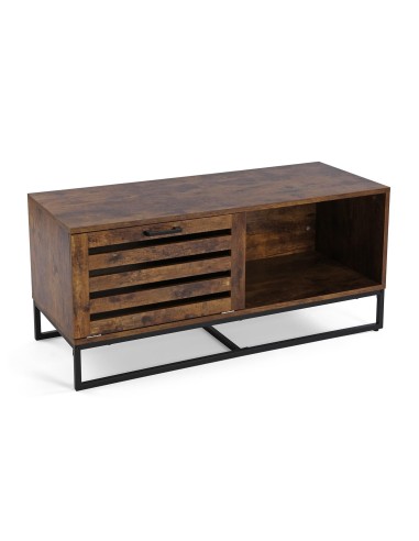 Mesa de centro en madera y metal