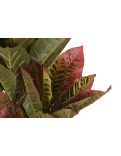 Planta artificial crotón verde 2