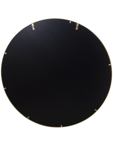 Espejo redondo metal dorado