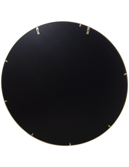 Espejo redondo metal dorado