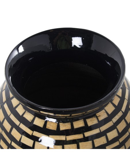 Jarrón de bambú grande