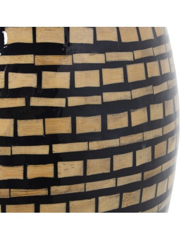 Jarrón de bambú grande