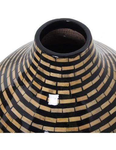 Jarrón de bambú pequeño